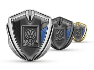 VW Metal Emblem Badge Durable Premium Feel